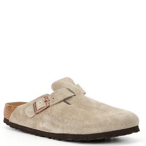 Birkenstock boston taupe suede size 41